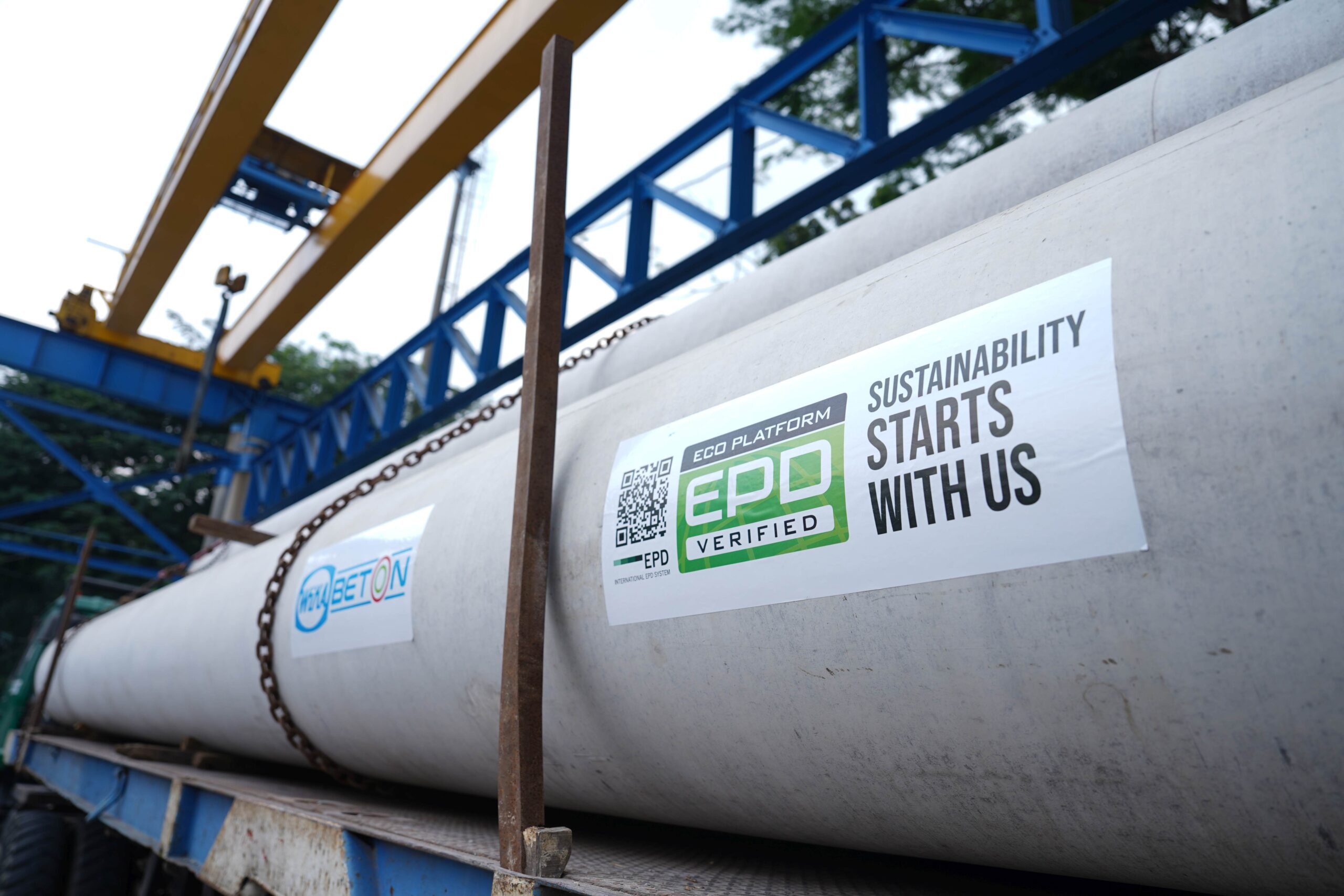 Green Product WKA Beton yang telah mengantongi EPD