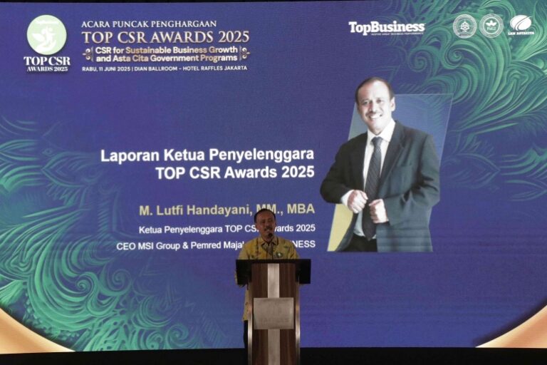 TOP CSR Awards 2025 Refleksi Transformasi Bisnis Berkelanjutan Indonesia
